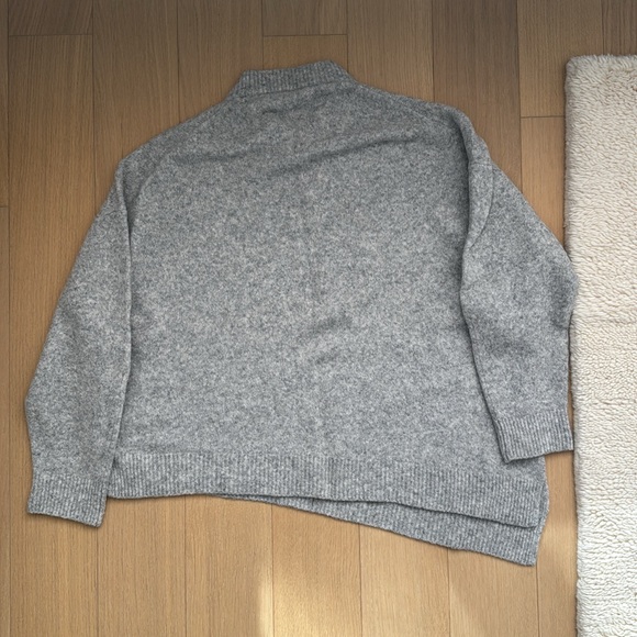 All Saints - Asymmetrical Sweater - Grey - Small - Picture 2 of 3